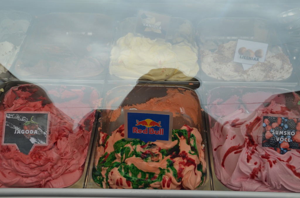 Who doesn't love some Red Bull Gelato - although I didn't try it